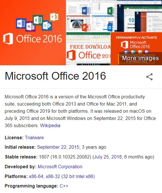 microsoft office 2016 free download 64 bit w